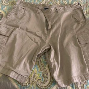 Tan Cargo Shorts